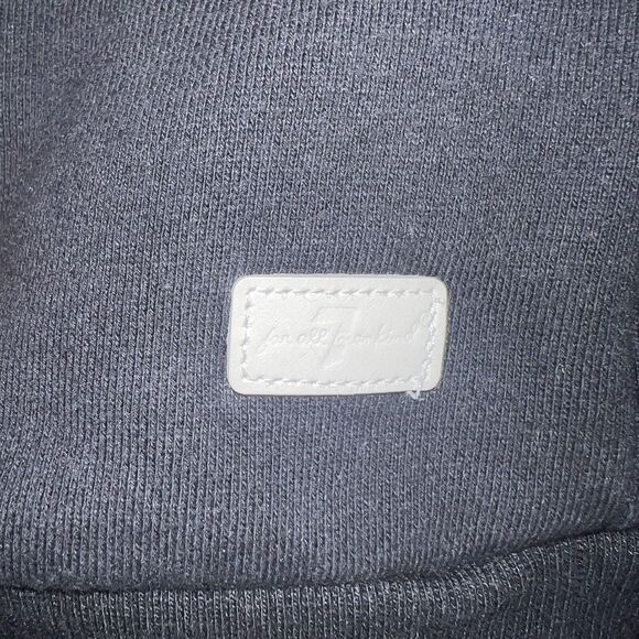 7 For All Mankind Girls: Floral Embroidered Black Pullover Sweatshirt - Picture 5 of 5